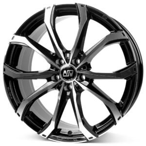 R20_9.5/_5x112_52_66.6_MSW_48_Gloss Black Full Polished