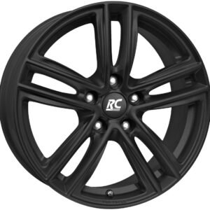 R17_6.5/_5x112_48_57.1_RC Design_RC27_Schwarz Klar Matt (SKM)